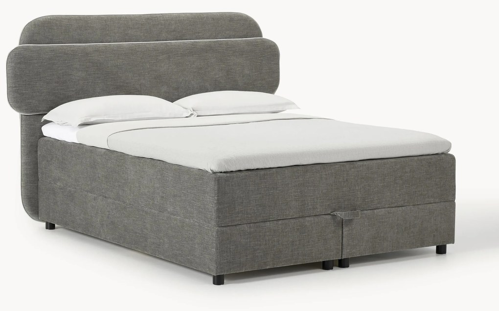 Boxspringbed Enrica met opbergruimte