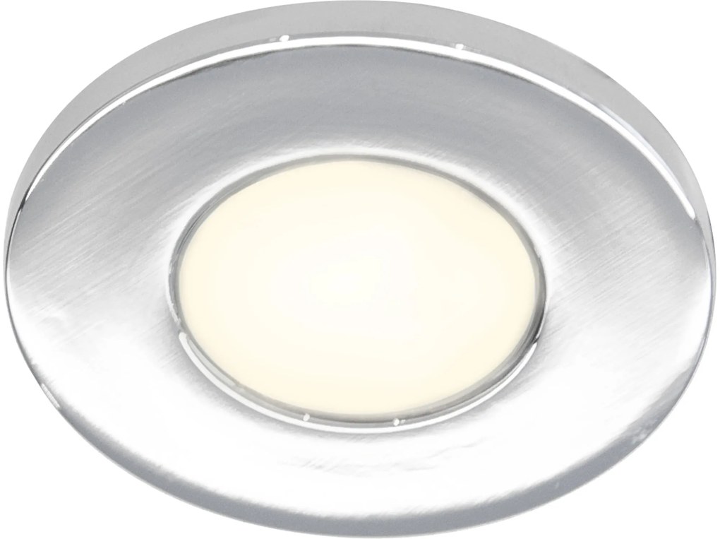 Ben Round Inbouwspot Ø 3,4x3,9 cm Chroom