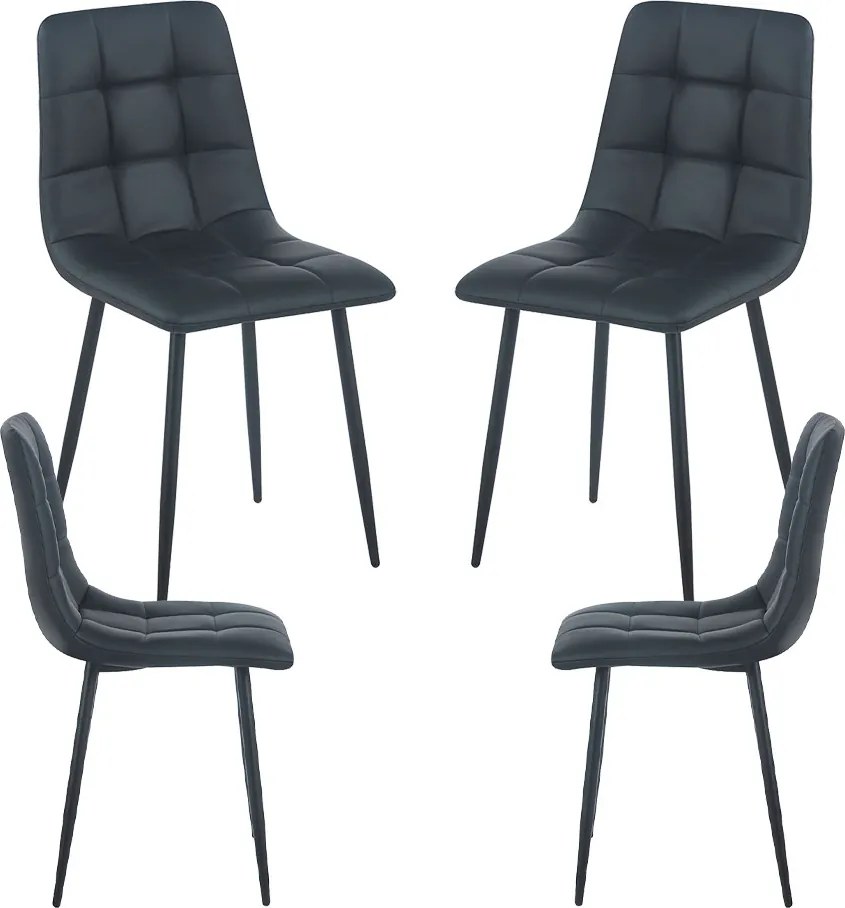 Set 4 Stuhl Stoelen