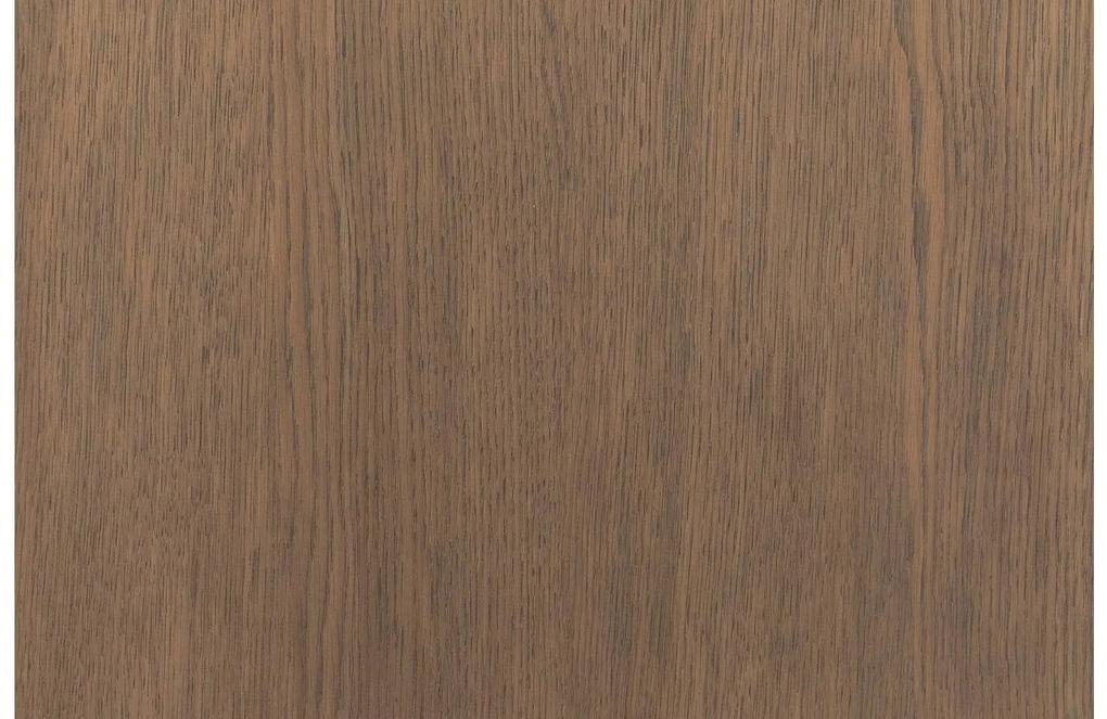 Goossens Hoektafel Clear, hout eiken blank, stijlvol landelijk, 75 x 40 x 75 cm