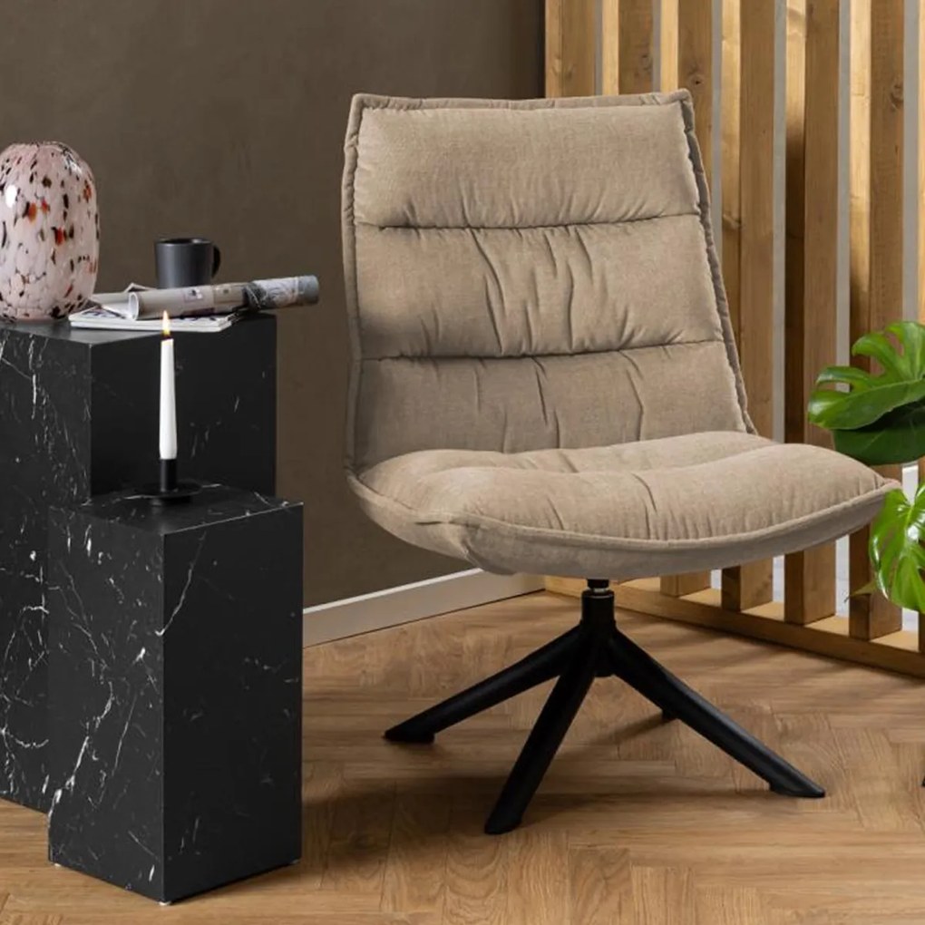 Draaibare Fauteuil Beige