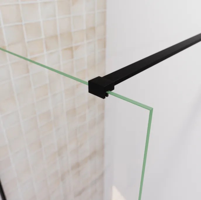 Saniclear Nero stabilisatiestang 100cm zwart mat