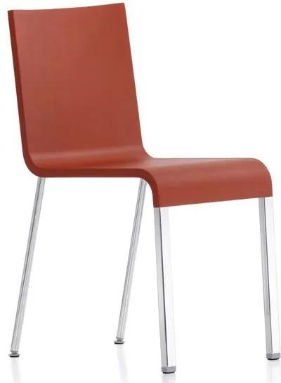 Vitra .03 stoel met chroom onderstel stapelbaar