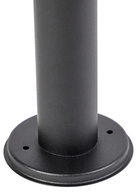 Smart buitenlamp zwart 50 cm IP44 incl. Wifi ST64 - Gleam