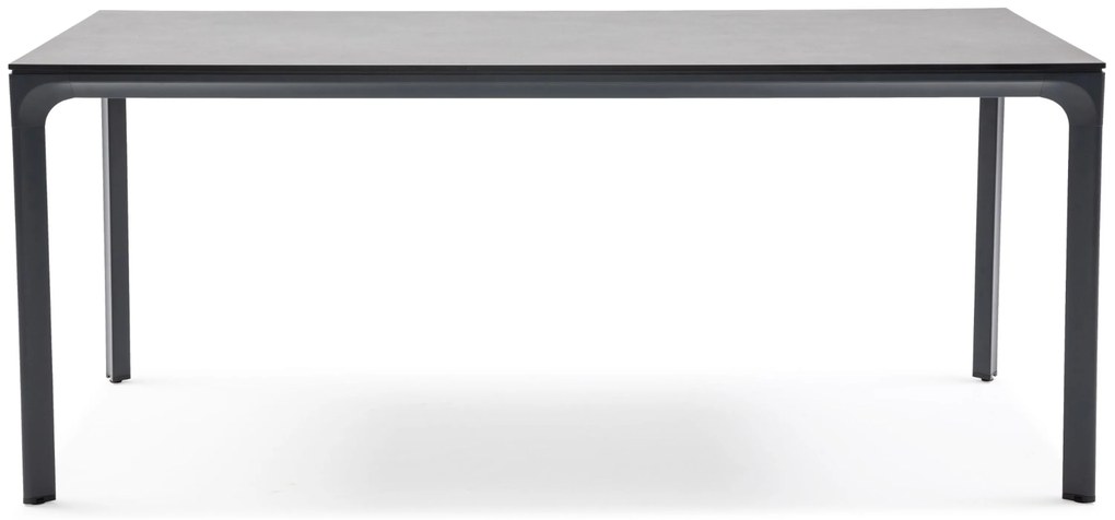 Tuinset 4 personen 180 cm Aluminium/textileen Grijs Hartman Alice/Cesar