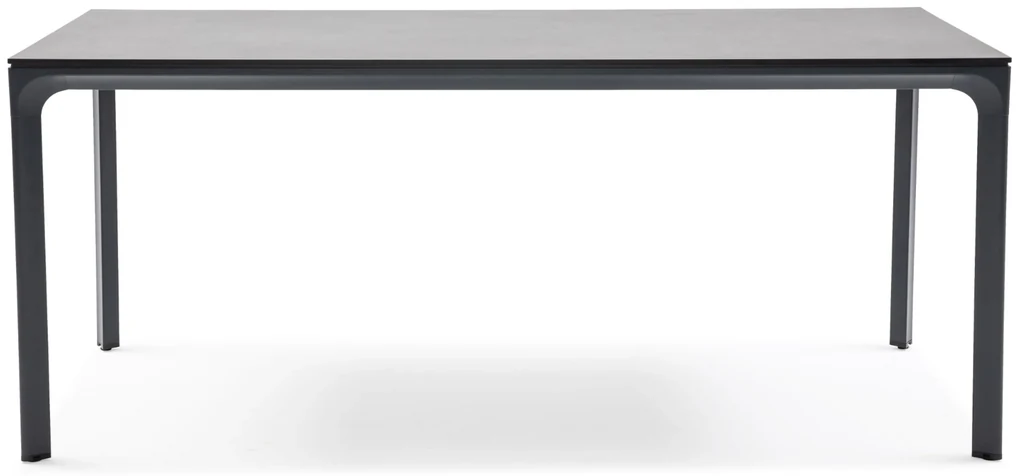 Tuinset 4 personen 180 cm Aluminium/textileen Grijs Lifestyle Garden Furniture Rome/Cesar