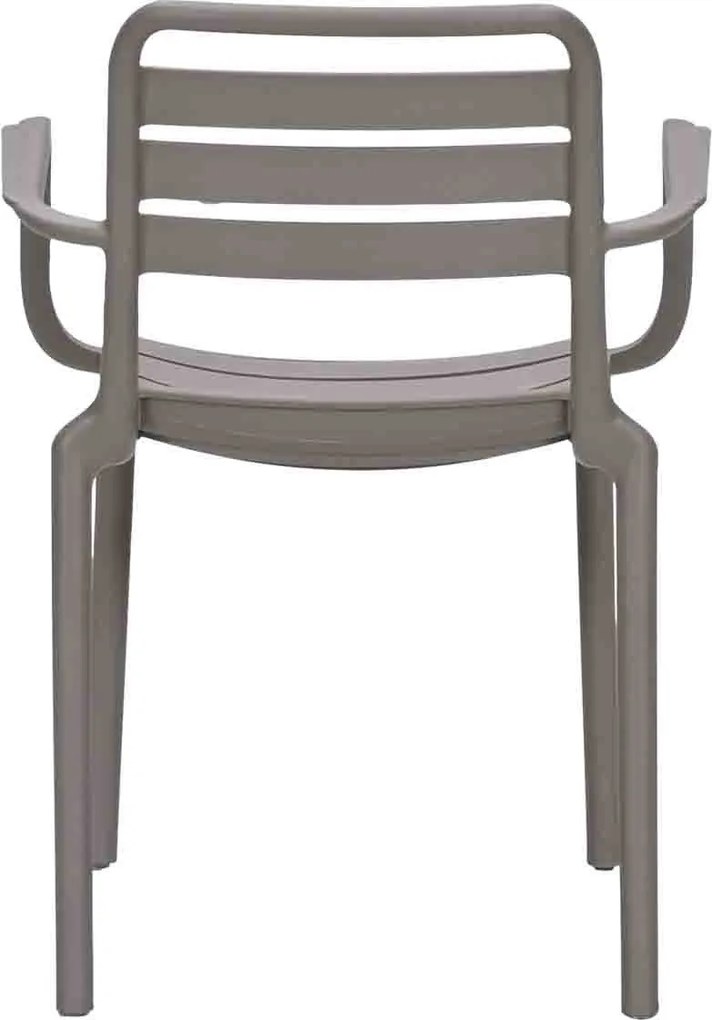 Garden Impressions Moos tuinstoel taupe - 2 stuks