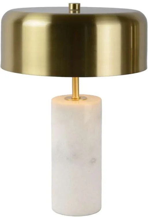 Lucide tafellamp Mirasol - wit - Ø25x30 cm - Leen Bakker