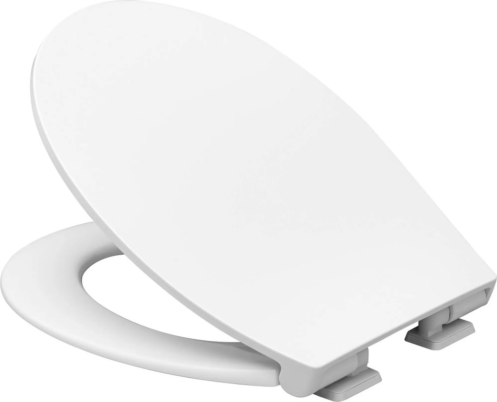 Saqu toiletbril met quickrelease en softclose wit