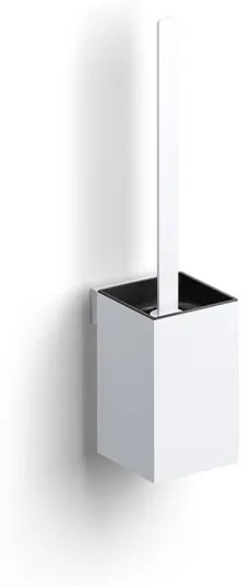 Clou Fold toiletborstelgarnituur - 35.5cm hoog - wandmodel - mat wit CL/09.04041.20