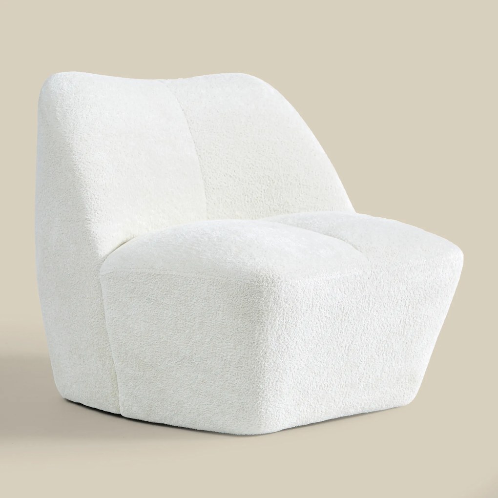 Moderne Fauteuil Creme