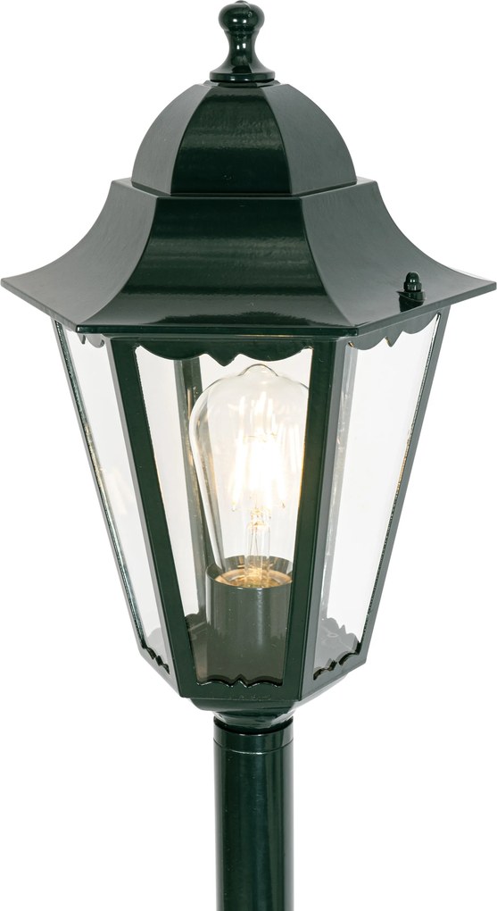 Klassieke staande buitenlamp donker groen 125 cm IP44 - New Orleans