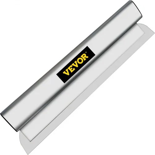 VEVOR Gipsplaten Afschuimmes, 80 x 13,8 x 5,4 cm Plamuurmes, 1 kg Gipsplaten Skimming Blade, 0,5 mm Bladdikte Skimming Troffels, RVS Gladmakende Spatel voor het Pleisteren van Wanden en Plafonds