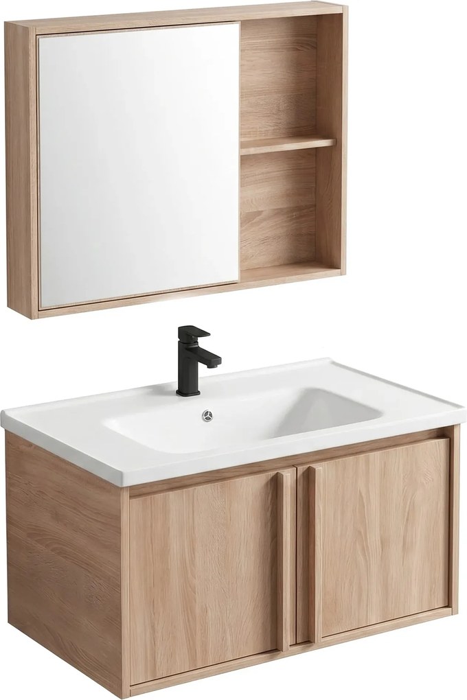 Badkamermeubelset met wastafel Gama T25023 BXM 80CM