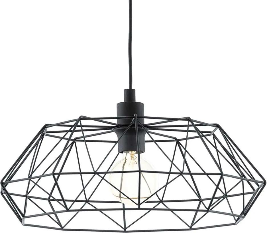EGLO hanglamp Carlton 2 - zwart - Leen Bakker