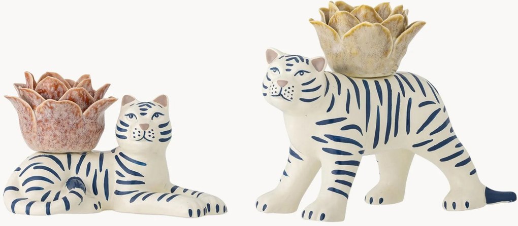 Handgemaakte kandelaars Rory, 2-delig