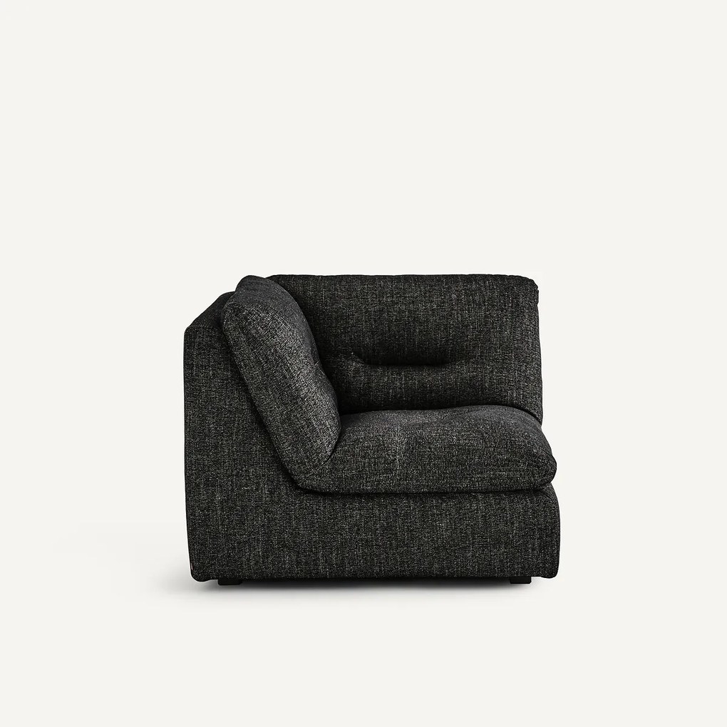 Modulaire 90° hoek in gemêleerde stof, GIULIANO