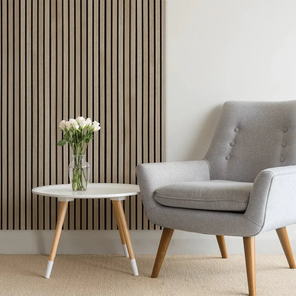 AkuPanel 240 cm Naturel Eiken - Akoestische panelen | BIANO