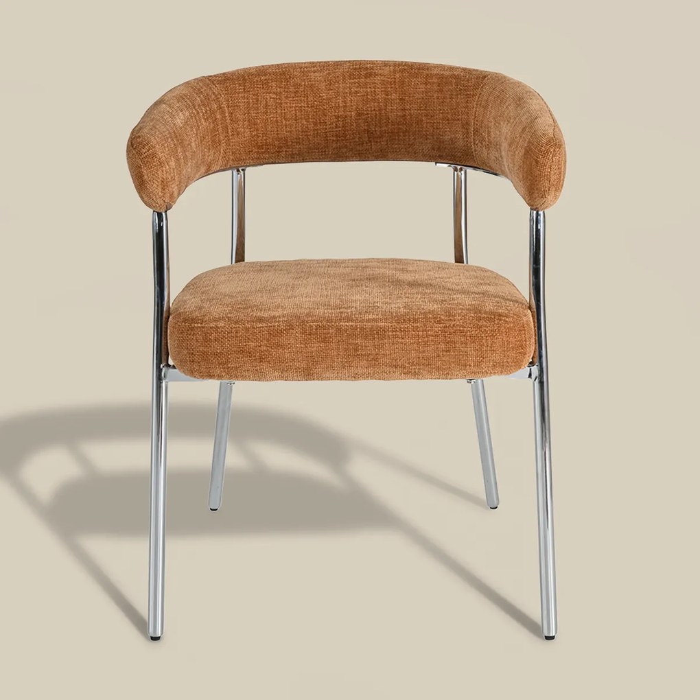 Retro Eetkamerstoel Chroom
