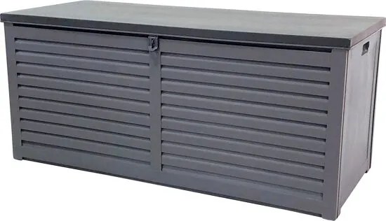 Kussenkist - opbergbox - 490 liter - grijs