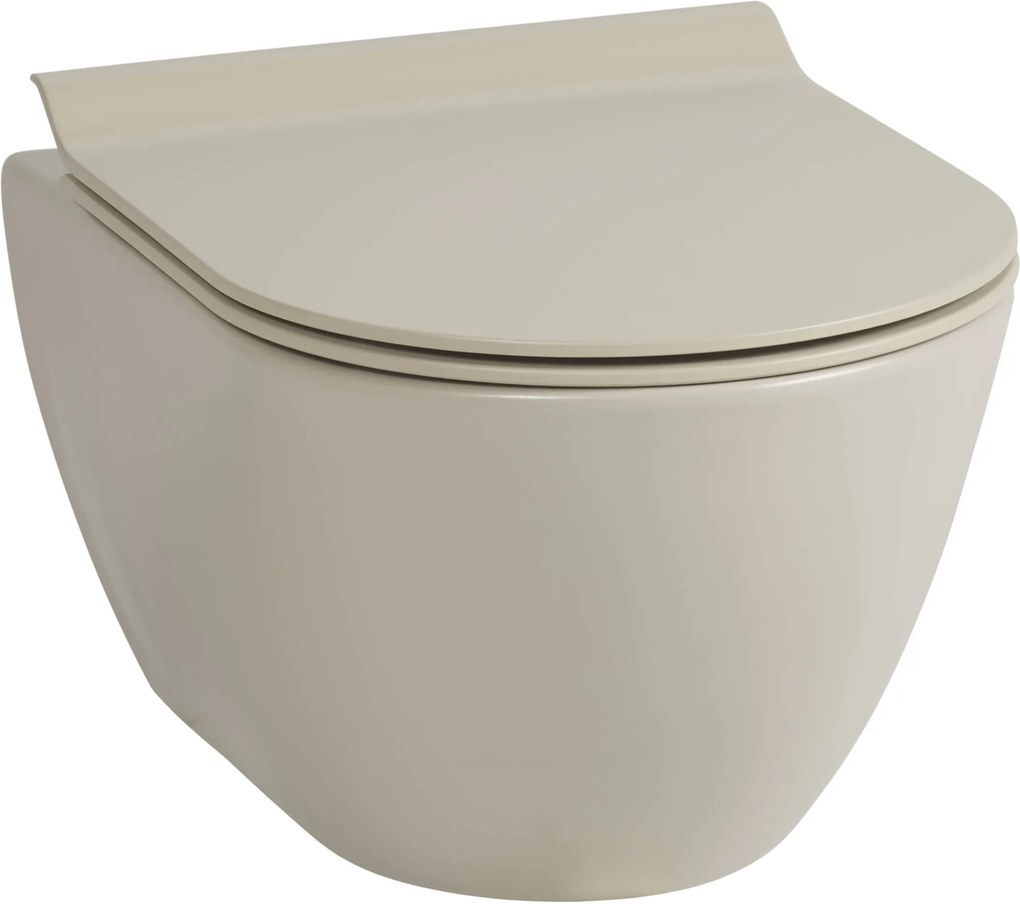 Ben Segno hangtoilet met toiletbril compact Xtra glaze+ Free flush mat beige