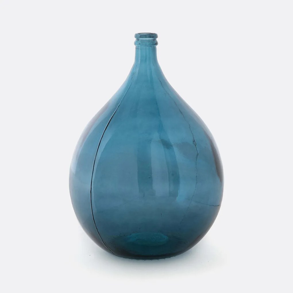 Vaas dame-Jeanne in glas H56 cm, Izolia