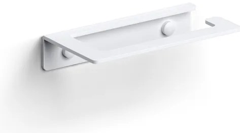 Clou Fold toiletrolhouder zonder klep mat wit CL/09.04030.20