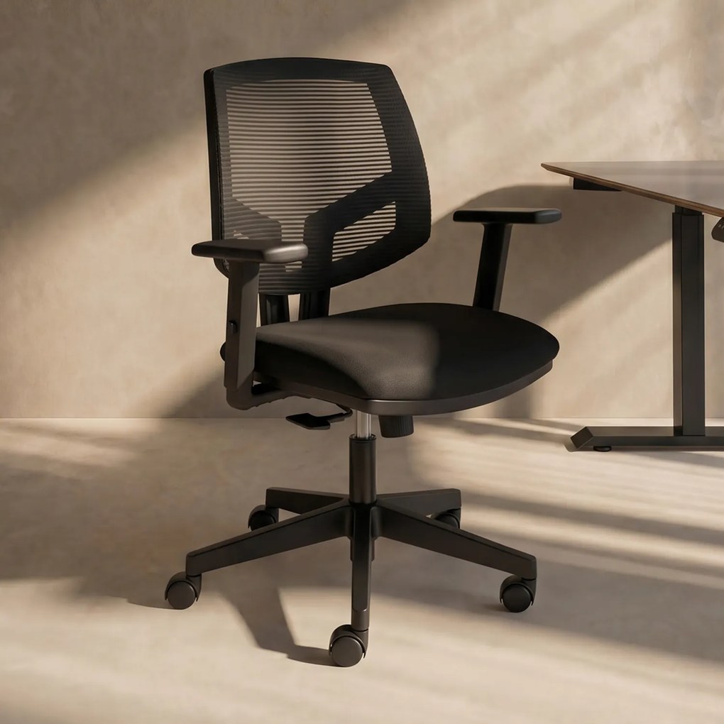 Comfortabele Bureaustoel Mesh Rug