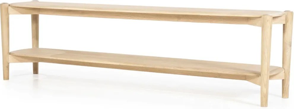 Eiken Tv-meubel Open Design - 200x40x55cm.