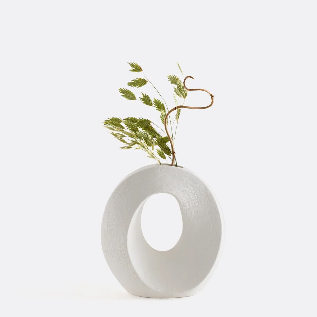 Decoratieve vaas in keramiek H16 cm, Jolia