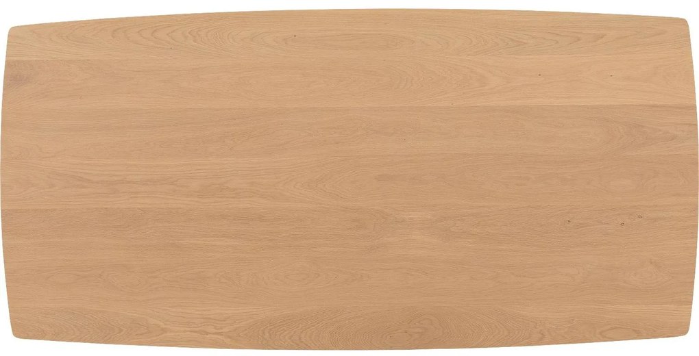 Goossens Excellent Eettafel Uniek, Semi rechthoekig 200 x 100 cm