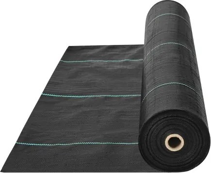 VEVOR 170g/m² Onkruidbestrijdingsdoek Tuinvlies Tegen Onkruid 1,5x76,2m Onkruidfolie Gemaakt van PP Waterdoorlatend Scheurvast Corrosiewerend Onkruidvlies 850/950N Treksterkte Onkruidbescherming Gronddoek