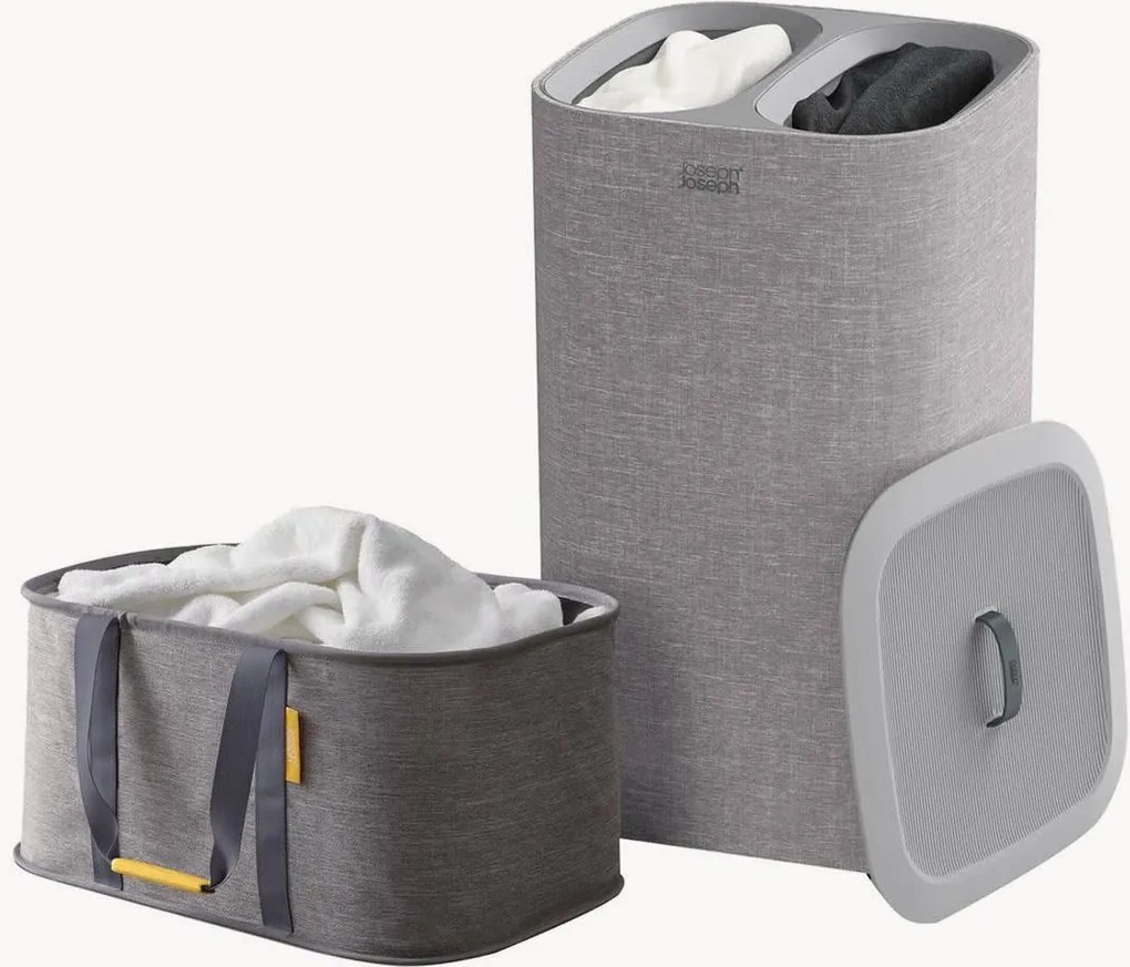 Wasmand Core Range met verdeler en opvouwbare mand