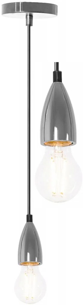 Plafondlamp Hanglamp Chroom APP358-1CP