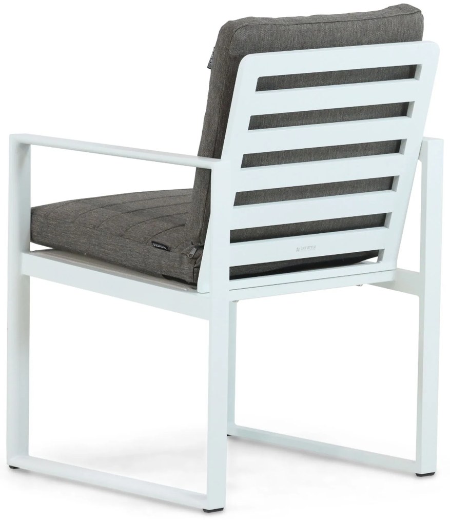 Tuinstoel Aluminium Wit Lifestyle Garden Furniture Nuno