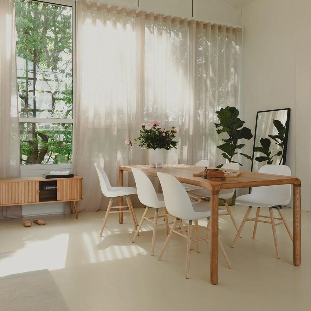 Zuiver Storm Eettafel Eiken Modern Design 220x90 Cm - 220 X 90cm.