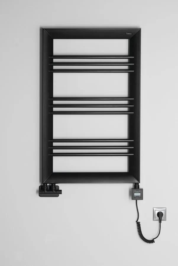 Sapho Leontes radiator mat zwart 60x94cm 423W