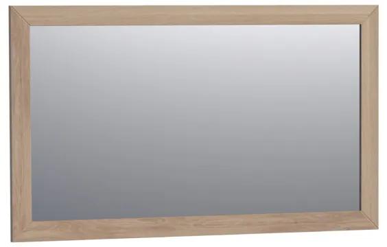 Saniclass Massief Eiken spiegel 120x70cm zonder verlichting rechthoek Smoked oak 30080SOG