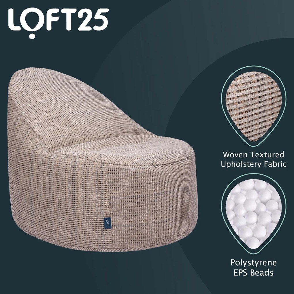 Zitzak Stoel - Jasmine Beige