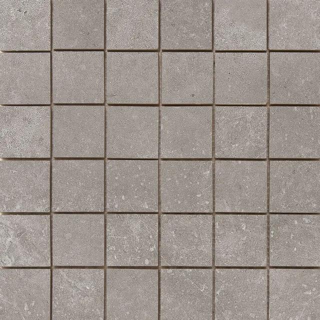Cifre Ceramica Nexus wand- en vloertegel - 30x30cm - Betonlook - Pearl mozaiek mat (grijs) SW07310450-5