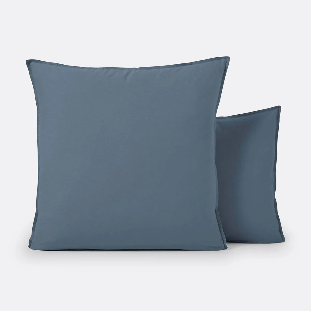 Effen kussensloop in gewassen katoen, Scenario