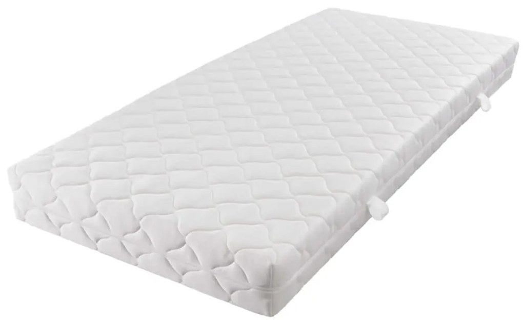 vidaXL Matras met een wasbare hoes 200x90x17 cm