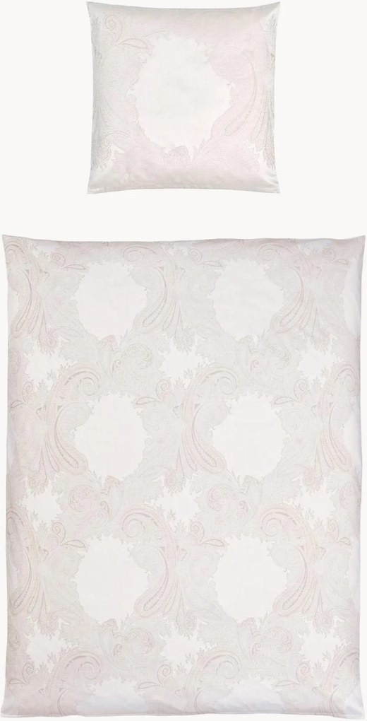 Katoenen jacquard dekbedovertrekset Grace
