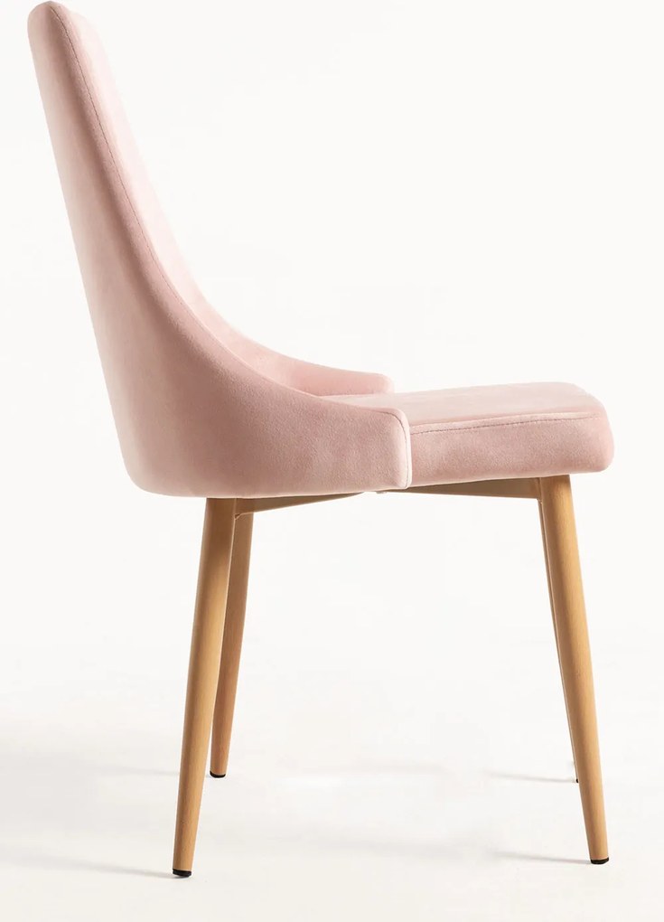 Set 4 Stoik Wood Stoelen