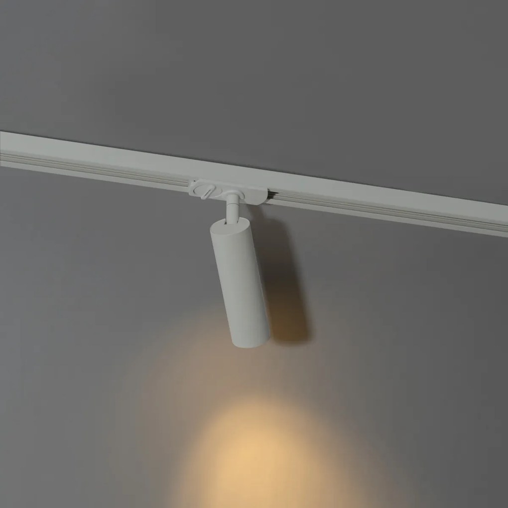 Moderne spot wit voor railsysteem 1-fase 35mm - Iconic Jeana Luxe