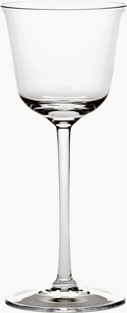 Mondgeblazen witte wijnglazen Grace, 4-delig