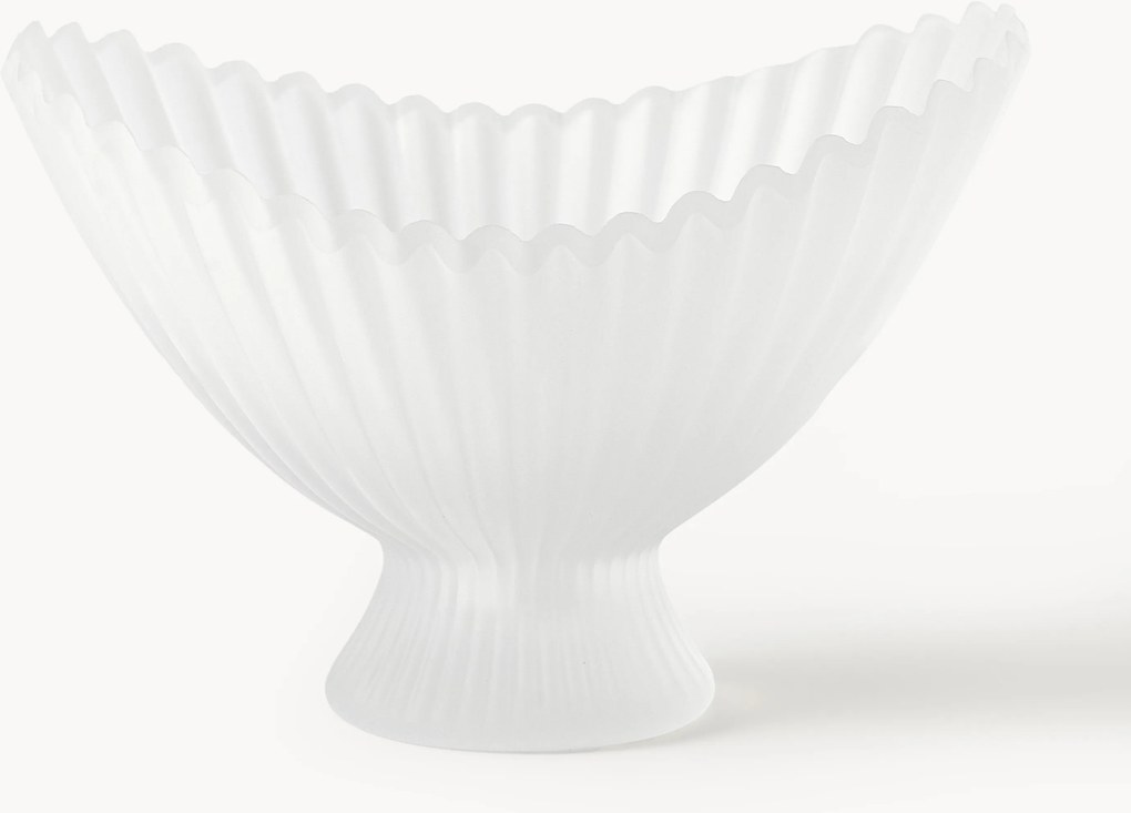 Mondgeblazen decoratieve schaal Fountain, B 19 cm