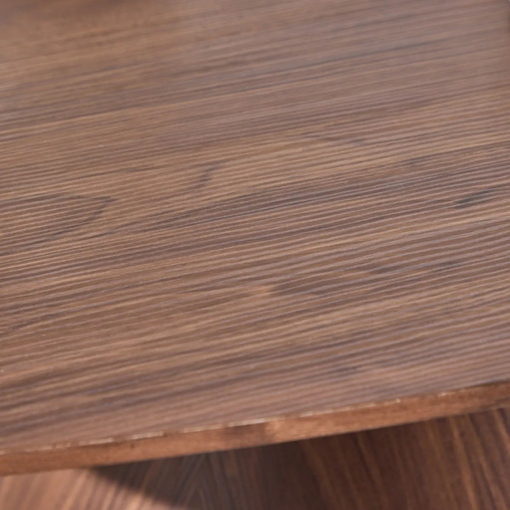 Moderne Salontafel Met Ronde Hoeken - 92 X 120cm.