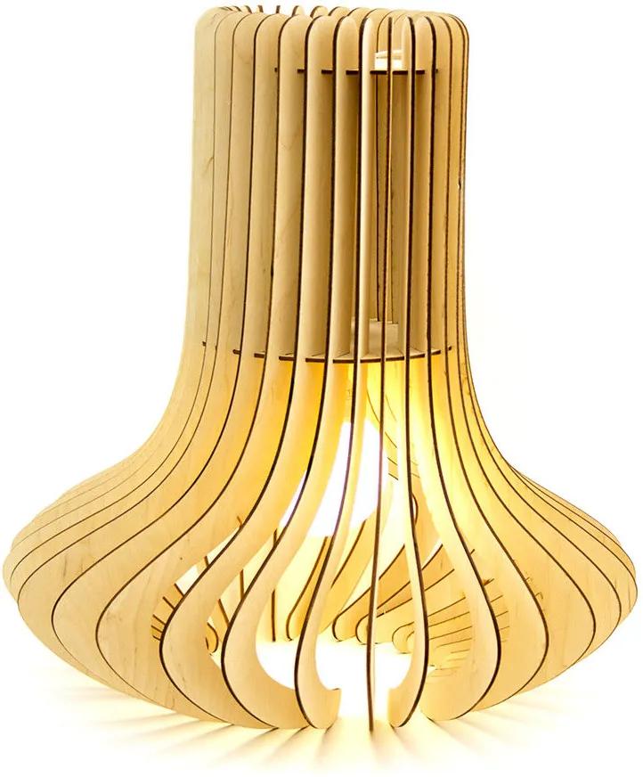 Bomerango Octo lampenkap - Hout - Large- Tafellampen - Hanglampen - Scandinavisch design - groot