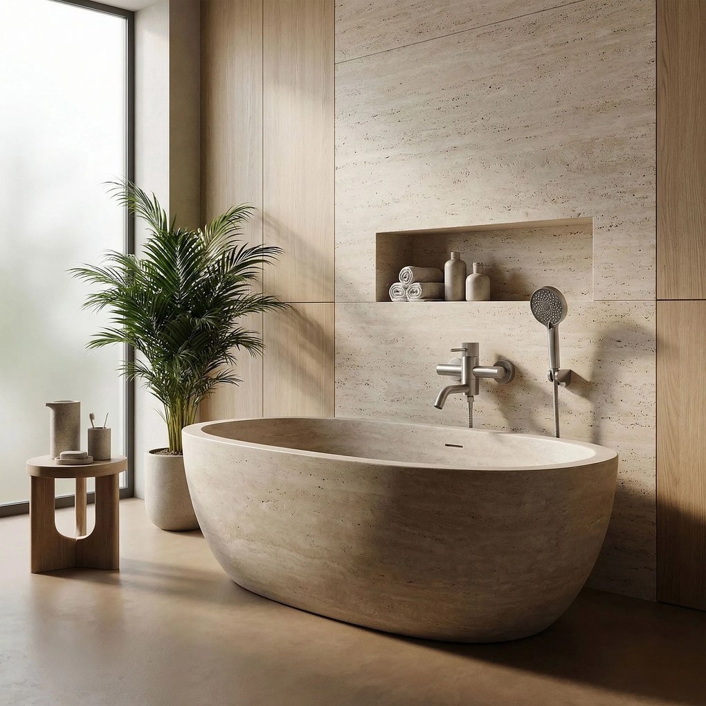 Badmengkraan Rea Lungo Stripe Brush Nickel